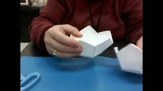 How to assemble photo ornament dodecahedron base [upl. by Dnomso138]