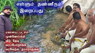 ஆடி அமாவாசையில் எள்ளும் தண்ணீரும் இரைப்பது எப்படி பித்ருக்களை போய் சேரும் [upl. by Farrow]