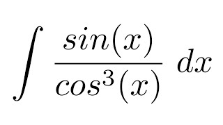 Method 2 Integral of sinxcos3x substitution [upl. by Neehs508]