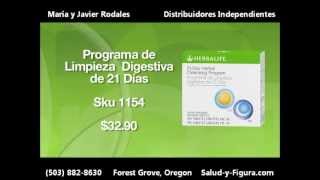 Herbalife Programa de limpieza Digestiva 21 Dias [upl. by Aggappera256]