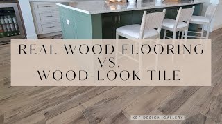 Real Wood vs WoodLook Tile Flooring Which should you choose [upl. by Giacopo]