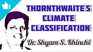 THORNTHWAITE CLIMATE CLASSIFICATION OF RAJASTHAN [upl. by Woo237]