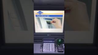 Withdrawing​ money from an ATM Euronet Berlin Germany 2017 [upl. by Asusej]