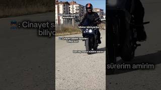 Ben hep motor sürerim amirim ytshorts foryou subscribe motorcycle rs200 motovlog biker [upl. by Tri]