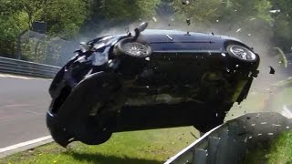 Nordschleife 2014 Big Crash amp Fail Compilation Nürburgring Touristenfahrten VLN 24H Rallye [upl. by Leahcar]