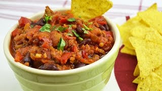 Beef amp Bean Chili  How to Make Homemade Beef amp Red Bean Chili [upl. by Ferrigno254]