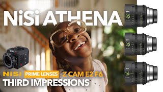 How good are these lenses Nisi ATHENA PRIMES  Z CAM E2 F6  FIRST IMPRESSIONS  REVIEW  BMCC 6K [upl. by Anirres]