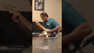 Just jamming megadeth psychotron riffs just learned some of this A work in progress [upl. by Yruy690]