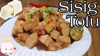 How to make Sisig Tofu  Homemade sisig tofu [upl. by Veda569]