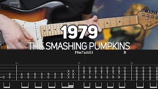 The Smashing Pumpkins  1979 Guitar lesson with TAB  Standard tuning [upl. by Cheyne]