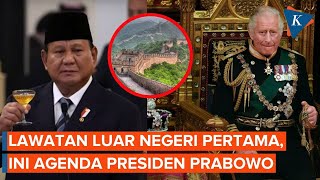 Bocoran Agenda Prabowo Minum Teh Bersama Raja Inggris dan Kunjungi Tembok China [upl. by Fonda]