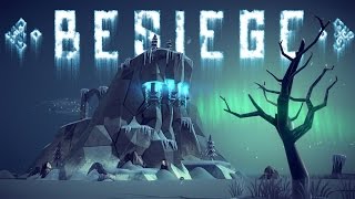 Besiege V04 Update  NEW LAND  ENEMIES  Frozen Island Valfross  Besiege Gameplay Highlights [upl. by Auoy]