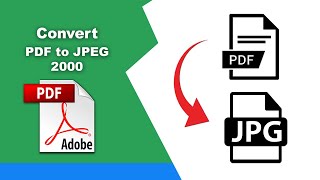 How to export a PDF file to JPEG 2000 images Export PDF using Adobe Acrobat Pro DC [upl. by Niltyak]