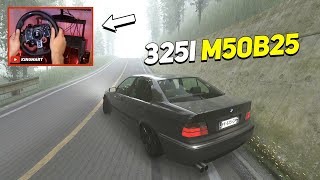 Low Power E36 325i M50B25  Touge Drift  Assetto Corsa w900° Steering Wheel Setup [upl. by Toby]