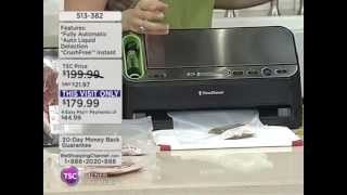 FoodSaver V4420 Demo on The Shopping Channel [upl. by Oirobil]