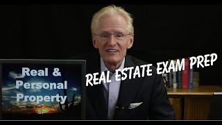 01 Real amp Personal Property  Real Estate Exam Prep [upl. by Junie]