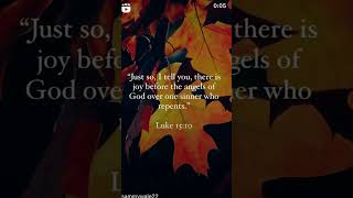 Luke 1510 ljesus bibileversetoday bibileversetoday shortsvideo youtubeshorts [upl. by Anitnatsnok653]