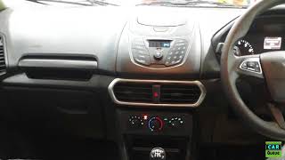 Ford Ecosport 2017 Base Model Interior and Exterior Review [upl. by Annala156]