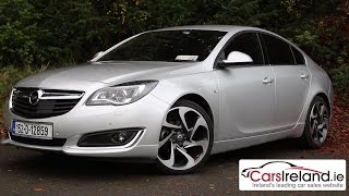 2015 Opel Vauxhall Insignia with OnStar review  CarsIreland ie [upl. by Akilam]