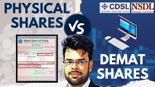 📜 Physical vs Demat Shares Whats the Difference  📊 Demat System Explained [upl. by Nyliahs]