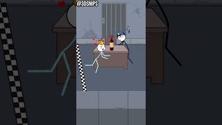 Hide Me  Stick and Policestick shorts gaming stickman funny [upl. by Narot]