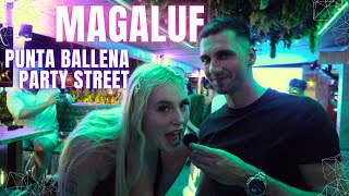 Magaluf Punta Ballena Street Party Strip Inside Mallorcas Ultimate Party Scene [upl. by Willamina]