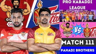 🔴PKL  Gujarat Giants vs Telugu Titans  Pro Kabaddi League 2024  Pro Kabaddi Match Live [upl. by Bronnie]