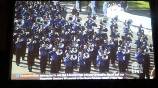 Carmel Marching Band  Rose Parade 2014 [upl. by Zerla517]