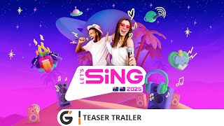 Lets Sing 2025  Teaser trailer PEGI EN [upl. by Zetroc709]