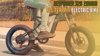 DEEPOWER X20 2000W Full Suspension All Terrain Fat Tire Electric Bike [upl. by Farly]