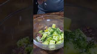 🇺🇲 A Tasty And Delicious Octopus Salad With Crunchy shorts gzfoodqood [upl. by Devona]