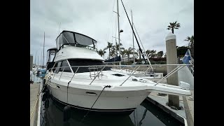 1996 Bayliner 4087 Powerboat for sale in Marina del Rey California by Ian Van Tuyl yacht broker [upl. by Elokin896]