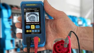 PAN Micrometer  TaschenMultimeter CAT III 300V mit automatische Funktionswahl NCV amp Phasenprüfer [upl. by Eelyram]