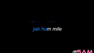 Who Pehli Baar Jab Hum Mile Karaoke [upl. by Sadie]