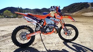 Project KTM EXC 300 2 Stroke Rebuild  Dirt Bike Magazine [upl. by Marlo88]