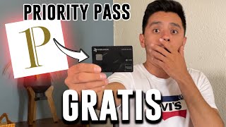 PRIORITY PASS GRATIS ¿cómo obtenerlo [upl. by Sakovich458]