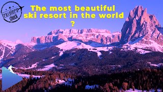 Val Gardena ski resort review 4K I Ski Resorts Video [upl. by Greene134]