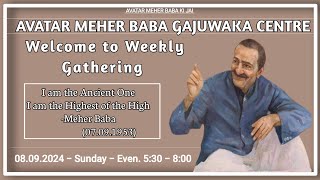 Welcome to weekly Gathering on 08092024SUNDAY EVEN530pm  800pm [upl. by Ion10]