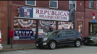 DeWine visits local GOP HQ says early voting impactful [upl. by Secrest932]