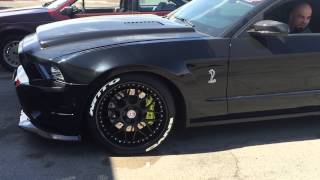 SHELBY GT500 comp cams with major lope Built motor with 47L Kenne Bell [upl. by Rosetta]