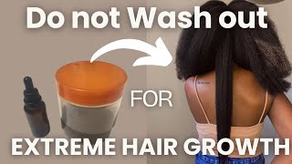 DOUBLE your hair growth with this hair oil Hair growth oil for faster hair growth homemade [upl. by Nyrol338]