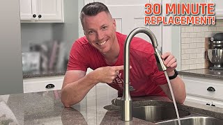 How to Replace a Kitchen Faucet in 30 Minutes [upl. by Raama]