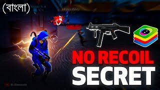 Free Fire no recoil Secret Settings ⚙️ For Bluestacks 5 msi pc 2024 [upl. by Sheedy]