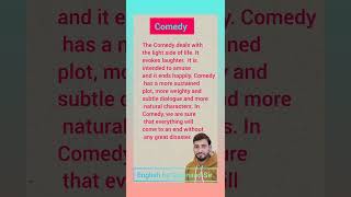 Definition of Comedy  comedy play  Literary Terms  English literature [upl. by Ettenhoj]