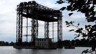 Usedom Hubbrücke Karnin am Stettiner Haff [upl. by Lauder936]