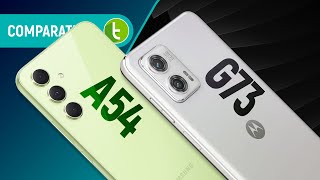 GALAXY A54 vs MOTO G73 qual é o MELHOR CELULAR INTERMEDIÁRIO de 2023  Comparativo [upl. by Sheelagh275]