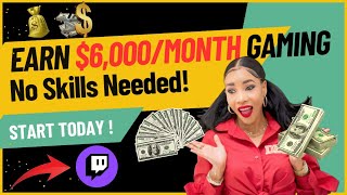 How You Can Make 6000Month Playing Video Games Heres StepbyStep Guide [upl. by Donadee528]