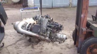 Turbine Hubschrauber MI2 GTD350 Gasturbine [upl. by Airamasor661]