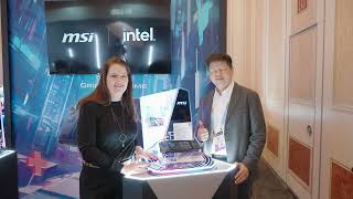 MSI  CES 2024 – AI Era of Computing  MSI [upl. by Nnayllehs738]