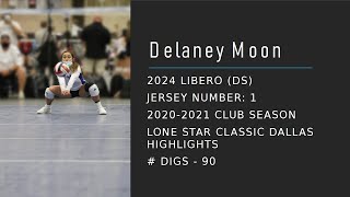 Delaney Moon  Lone Star Classic Dallas  2021 [upl. by Ylecic]